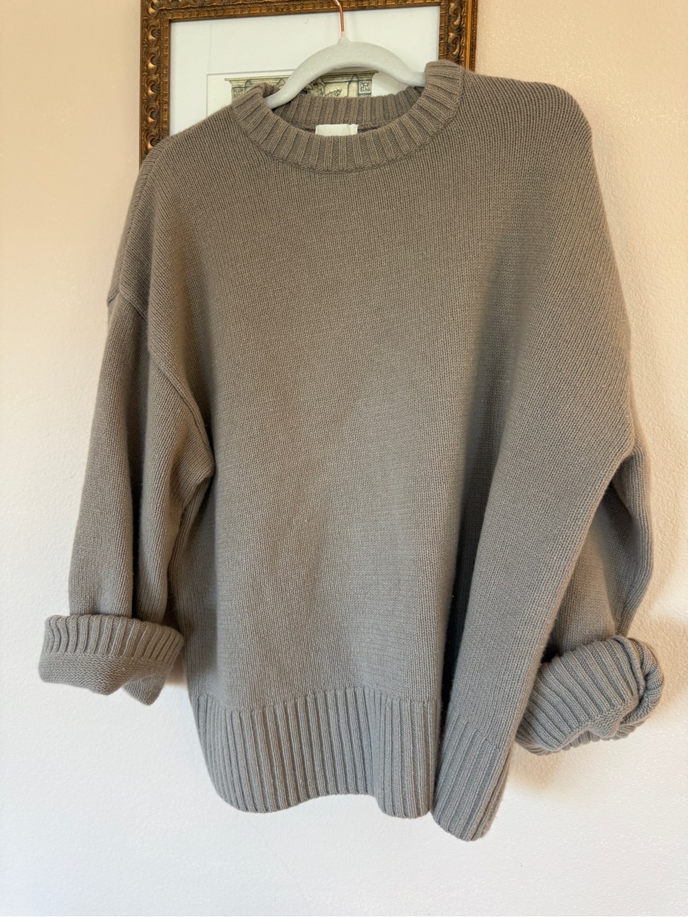 H&M Oversized Wool Cashmere Blend Sweater - Picture 3 of 5